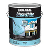 Kool Seal Blu2White White Acrylic Roof Coating 1 gal (Pack of 4)