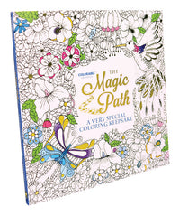 Telebrands Corporation Magic Path Coloring Book with Exotic Jungles and Breathtaking Landscapes