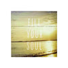 Hallmark Fill Your Soul Plaque Wood 1 pk (Pack of 2)