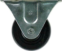 Shepherd Hardware 4 in. D Hard Rubber Rigid Caster 255 lb 1 pk