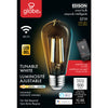 Globe Edison ST19 E26 (Medium) Smart WiFi LED Bulb Tunable White 60 Watt Equivalence 1 pk