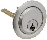 National Hardware 3-1/8  L X 2 in.   D Steel Rim Cylinder Lock