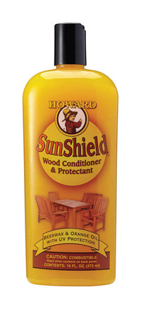 Howard SunShield Orange Scent Wood Protector 16 oz Gel