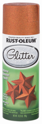 Rustoleum 299422 10.25 Oz Orange Glitter Specialty Spray Paint (Pack of 6)