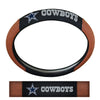 NFL - Dallas Cowboys Football Grip Steering Wheel Cover 15" Diameter