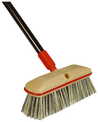 Wash Brush With 54-In. Handle, 10-In. Block