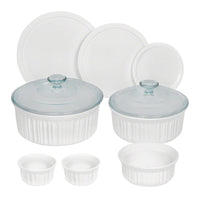 Corningware  Ceramic  Bake Set  White