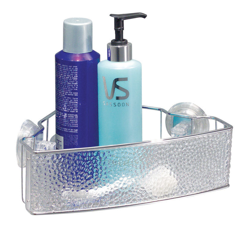 Interdesign Basket Shower Suction Clear