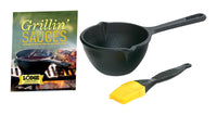 Lodge  Cast Iron  Pot  5 in. 15 ounces  Black