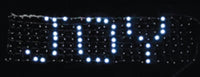 Mr. Christmas White Plastic LED Programmable Message Banner 11.75 H x 31.5 W in.