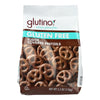 Glutino Pretzels - Chocolate Covered - Case of 12 - 5.5 oz.