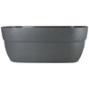 Bloomers Railing Planter with Drainage Holes – 24" – Slate