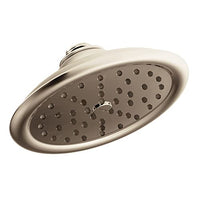 Polished nickel one-function 7" diameter spray head rainshower