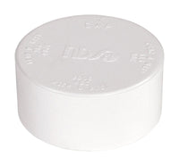 NDS Schedule 35 3 in. Hub each X 3 in. D Hub PVC Drain Cap