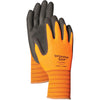 Wonder Grip Black/Orange Large Nitrile Palm Gloves