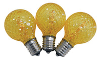 Celebrations  G40  LED  Replacement Bulb  Orange  25 lights