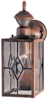 Heath Zenith  Motion-Sensing  Hardwired  Bronze  Coach Light