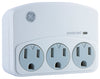 GE Grounded 3 outlets Outlet Tap Surge Protection 1 pk