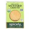 Spicely Organics - Organic Mustard - Ground - Case of 6 - 0.4 oz.