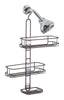 InterDesign  Linea  Shower Caddy  22 in. H x 10.5 in. W x 4.5 in. L Bronze  Brown  Steel