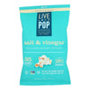 Live Love Pop - Popcorn Salt & Vinegar - Case of 12 - 4.4 OZ