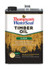 Thompson's WaterSeal Penetrating Timber Oil Transparent Clear Penetrating Timber Oil 1 gal (Pack of 4)