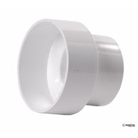 NDS Schedule 35 4 in. Hub each X 3 in. D Hub PVC Reducing Coupling 1 pk