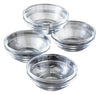 Gemco 5078582 2 Oz Glass Condiment Bowls 4 Count (Pack of 6).