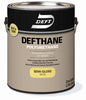 Deft Defthane Semi-Gloss Platinum Polyurethane 1 gal. (Pack of 4)