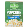 Black Jewell Popcorn - Micro - Sea Salt - Case of 6 - 9 oz