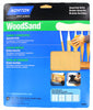 Norton WoodSand 11 in. L X 9  W Assorted Grit Aluminum Oxide Sandpaper 5 pk