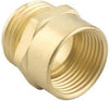 Threaded Pipe To Hose Connector, Brass, 3/4-In. NH Male x 3/4-In. NPT Female