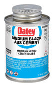 Oatey 30999 4 Oz Black ABS Medium Cement