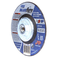 Norton BlueFire 4-1/2 in. D X 5/8-11 in. Aluminum Oxide Right Cut Cutting Wheel 1 pc