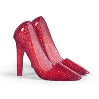 Fred Pumped Up Red Glitter High Heel Shoe Phone Stand For All Smartphones