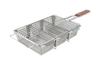 Charcoal Companion  Grill Basket  23.5 in. L x 8.5 in. W