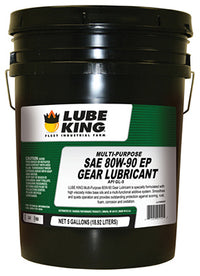 Multi-Purpose Gear Lubricant, 80W90, 5-Gallons