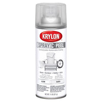 Krylon Spray n' Peel Matte Clear Gloss Spray Paint 11 oz