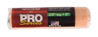 Wooster  Pro Series  Knit  9 in. W x 3/8 in.  Paint Roller Cover  3 pk