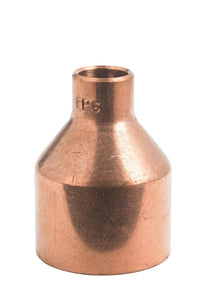 Nibco 1-1/2 in. Sweat X 1/2 in. D Sweat Copper Coupling with Stop 1 pk