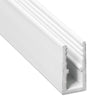 Prime-Line White Aluminum 5/16 in. W x 94 in. L Extruding Frame (Pack of 12)