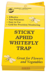 Hydrofarm HGSLWFT Sticky White Fly Trap 5 Count