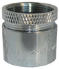 Brass Aerator, Slotless, Chrome-Plated, 13/16-In. x 27 Female Thread