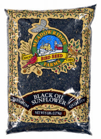 Wild Bird Food, Black Sunflower, 5-Lbs.