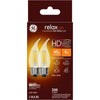 GE Lighting Relax CAM E26 (Medium) LED Bulb Soft White 40 Watt Equivalence 2 pk