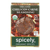 Spicely Organics - Organic Seasoning - Chili Con Carne - Case of 6 - 0.45 oz.