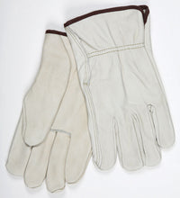 MCR Safety  XL  Leather  Driver  Beige  Gloves