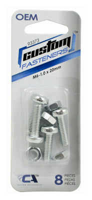 License Plate Fasteners, 8-Pc. (Pack of 6)