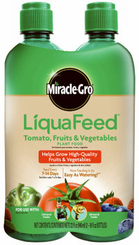 Miracle Gro 1004402 16 Oz LiquaFeed® Tomato Fruit & Vegetable Plant Food 2 Count