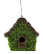 Syndicate Sales Inc 1286-04-070 12 Preserved Moss Emily Birdhouse With Decorative Wicker